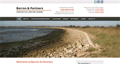 Desktop Screenshot of barron-and-partners.co.uk